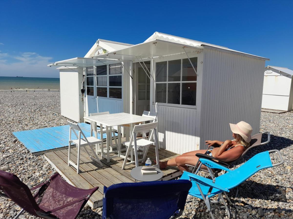 Charmante Villa Plein Sud 50M De La Plage - Balcon Vue Laterale Sur Mer - Equipee De La Fibre, Wifi, Internet Mers-les-Bains Exterior foto